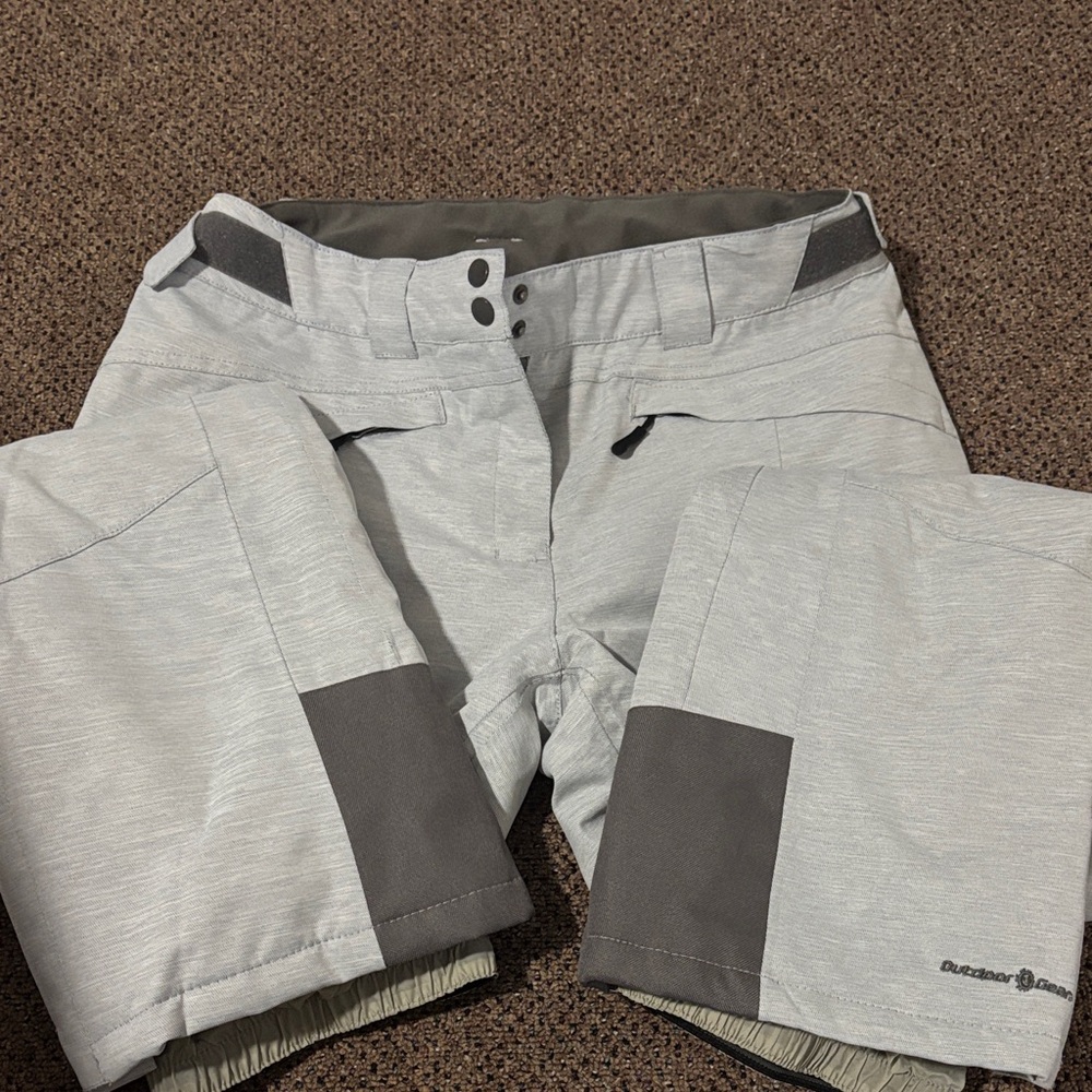 Gray Snow Pants